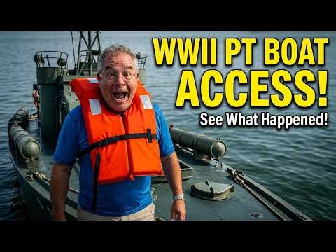We Got Access to a WWII PT Boat — Here's What Happened!