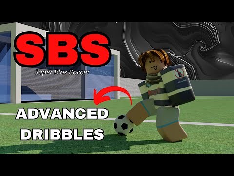 Learn advanced SBS dribbles WITH KEYSTROKES! (super blox soccer dribble tutorial)