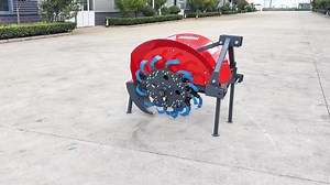 Irrigation Weeding Double Disc Ditching Trench Digger Cultivator Machine
