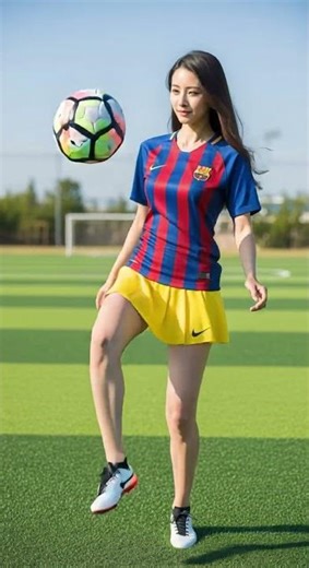 🔥「Cute Idol Shows Insane Soccer Skills 23! So Relaxing Yet Amazing ⚽」可愛すぎるアイドルがリフティング#messi #ronaldo