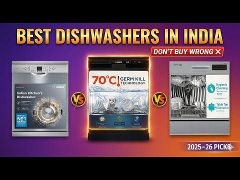 Best Dishwasher In India ✅ Best Dishwasher For Indian Kitchen ✅ Dishwasher Machine 2026