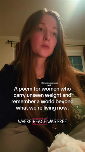 A poem for women who carry unseen weight, who’s bodies remember a world that once flowed with their natural rythym. #poetry #women #spirituality #divinefeminine #bible
