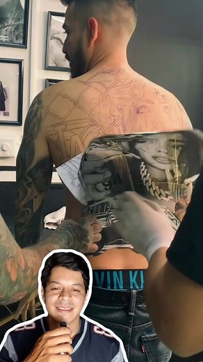 Tatuaje Chicano en la Espalda: Pieza de Estilo Chicano