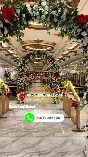 Explore Red Dacore at Royal Banquet Palace, Sialkot