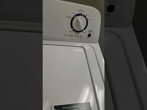 Self test Amana/Maytag/whirlpool Washers