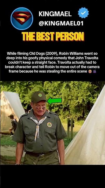 On the Set of Old Dogs (2009), Robin Williams Was So Funny He Had to Be Pushed Out of Frame
