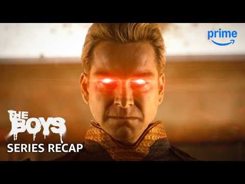 The Boys - The First Four Seasons Recap | Prime Video