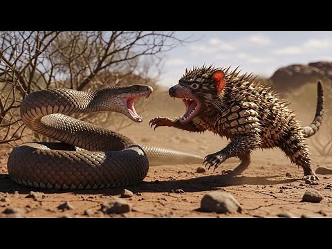 Thorny Devil vs Inland Taipan: Venom or Armor?