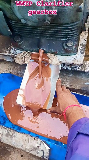 66K views · 428 reactions | WWTP Clarifier gearbox oil replacement work #everyone #gearbox #WWTP #usa #work #india | Mill Wright Technician | Facebook