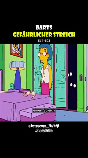 Barts gefährlicher Streich / S17-F03 / Simpsons / Deutsch