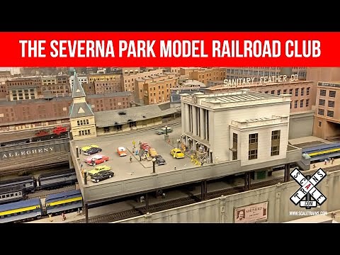 Visiting the Severna Park Model Railroad Club