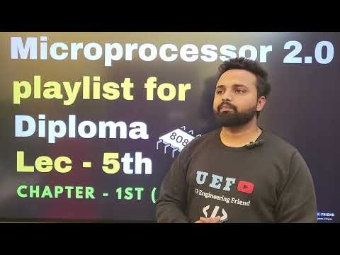 Microprocessor 2.0 Lec - 5th ( Chapter 1 - Part 4 ) Complete Playlist Diploma With Notes & QB MSBTE