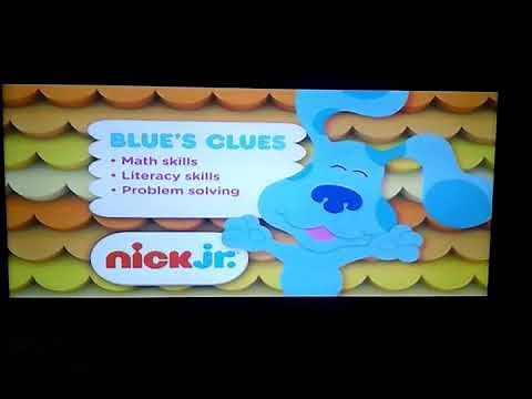 Nick Jr. Blue's Clues Curriculum Board (2012)
