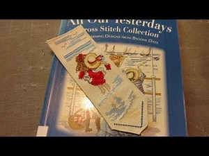 How to Finish a Cross Stitch Bookmark