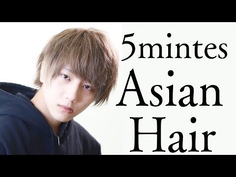 How to make Asian hairstyle in 5minutes