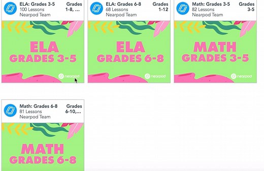 🏖️ ☀️ Eliminate the summer slide and prepare students for the fall by adding these lessons to your summer learning plans! 🌟 💛 Send these lessons to students for independent work or for live virtual teaching: https://bit.ly/3dk3nvm | Nearpod