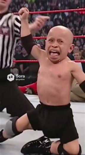 Gary Coleman Gets His Revenge On Mini Me #wwe #aivideo
