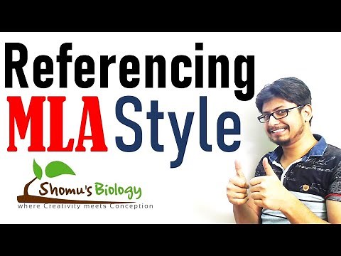 MLA reference format tutorial | MLA style referencing tutorial