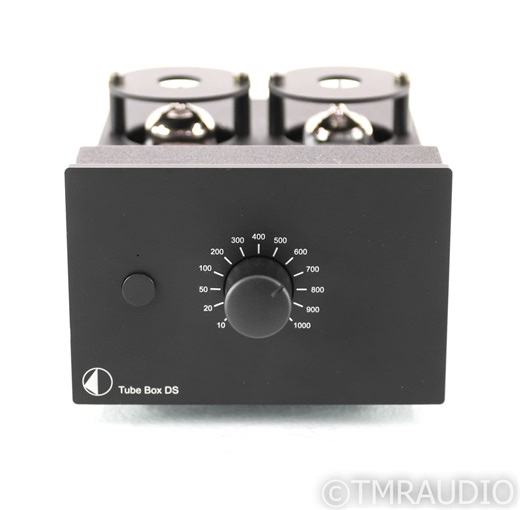Pro-Ject Tube Box DS MM / MC Tube Phono Preamplifier; Black