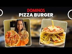 DOMINOS pizza 🍕 Birthday Cake 🎂 Recipe | Simple Pizza Recipe at home 🤤