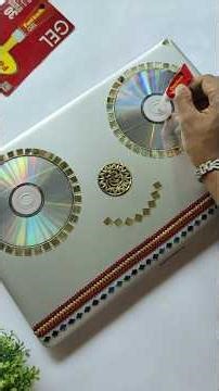 Easy & Quick Old Laptop Makeover Idea #makeoverideas