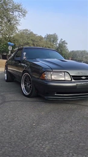 Foxbody Notch on CCW wheels #Foxbody #fordmustang #automobile #fordmustang #classic #foxbodysonly