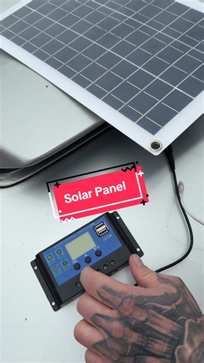 #solar #solarpanel #charger #battery #tiktokmademebuyit