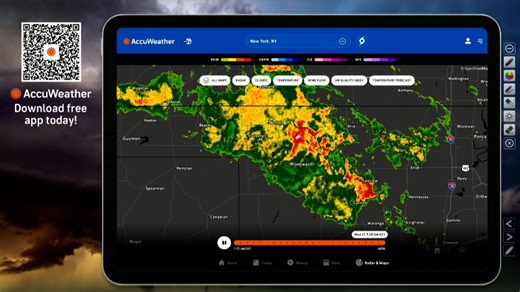 Check out the newly-designed free AccuWeather app
