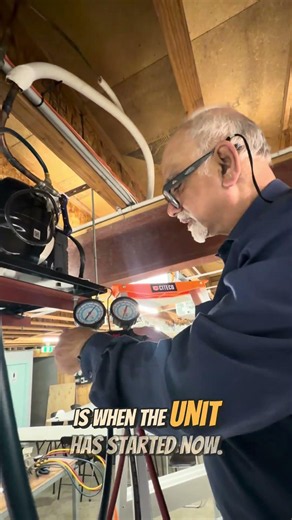 HVAC troubleshooting a walk-in cooler R-404 #actroubleshooting #education #aircon #australia #diy