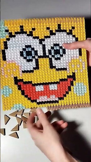 Spongebob Squarepants origami 💛