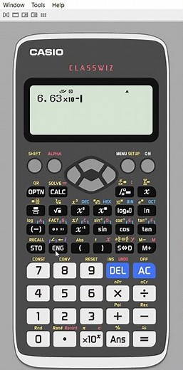 How to type in small numbers using standard form, on a calculator