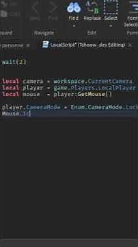 FIRST PERSON TUTORIAL ON ROBLOX STUDIO - Codelow