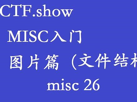 根据crc32爆破图片的高和宽#ctf入门 #misc入门 #010editor #网络安全