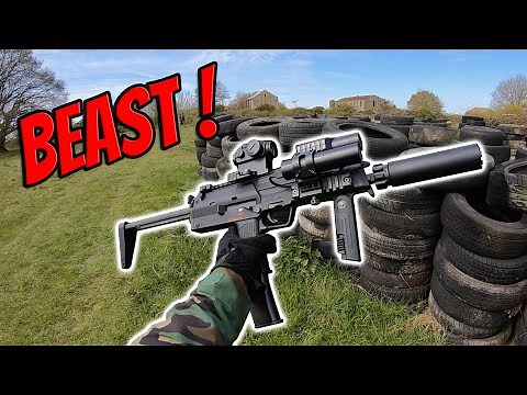 This Airsoft MP7 Is A BEAST! | Tokyo Marui MP7 GBB Gameplay