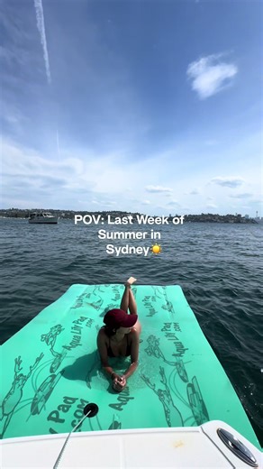 POV: The last week of Summer in Sydney… • • • • #sydney #sydneyharbour #summer