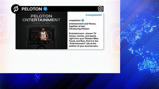 Streaming on Peloton and reduced home makeovers