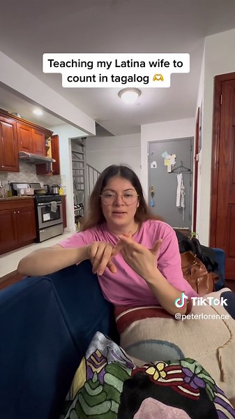 Teaching Latina Wife to Count in Tagalog