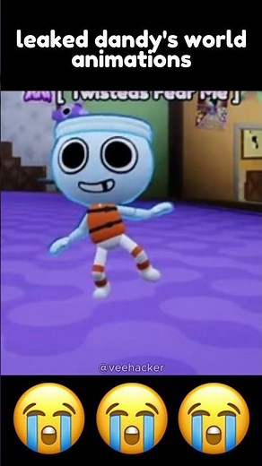 New dandy's world leaked animations 😍 #roblox #dandysworld #shorts