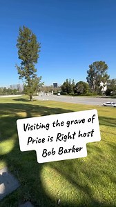 Visiting the grave of legendary Price is Right host Bob Barker at Forest Lawn Hollywood Hills in Los Angeles, California. #bobbarker #priceisright #famousgraves #cemetery #hollywood | Freyzel Productions