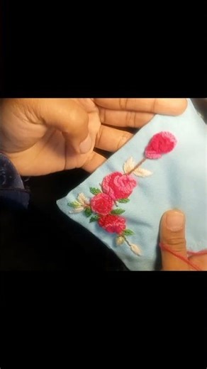 সময়কে কেউ দেখতে পায় না! কিন্তু সময় অনেক কিছু দেখিয়ে দেয়।😍#hand_embroidere #handmade #vairal