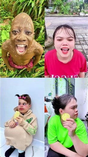 Funny Mud Face & Gold Coin Chocolate 🗿🤣🍫