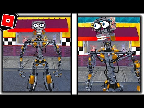 How to get ALL 7 ANIMATRONIC PART LOCATIONS + ENDO MORPH in FNAF MOVIE RP - Roblox