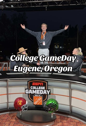 College GameDay in Eugene, Oregon: Football Excitement