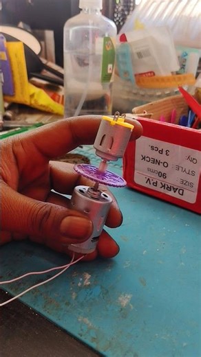 mini motor to mini motor light generator making #diy #ytshorts #shortvideo #lighting #lightroom