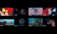 Mix of 8 videos from youtube : Ariel The Little Mermaid: Part Two
