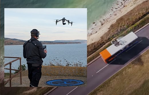 ISLE OF WIGHT FEATURES IN SKY MOBILE AD STARRING IDRIS ELBA