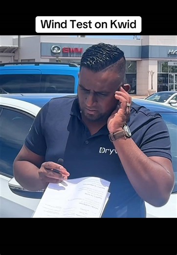 Wind Test on Renault Kwid in Cape Town
