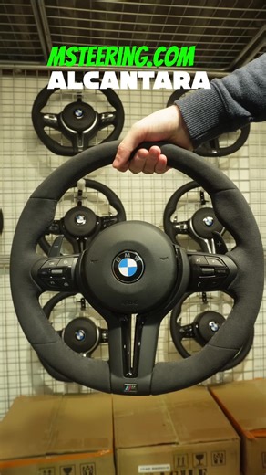 🔥 ROUND ALCANTARA STEERING WHEEL New look. New grip. New feeling behind the wheel. Round Alcantara steering wheel for BMW F-series. Clean design. OEM fit. Plug & Play. ✔ Perfect fit ✔ Sport feeling ✔ Fast EU shipping ✔ Ready to install Change the wheel — change the car. 🌍 www.msteering.com #steeringwheel #viral #bmwf10 #recommendations #BMWLife