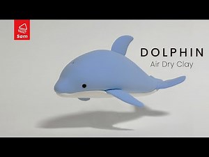Dolphin, soft polymer clay tutorial