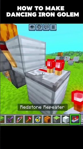Minecraft Dancing iron golem tutorial 💀